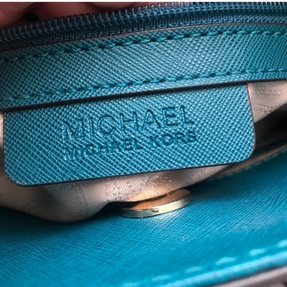 Michael Kors☆ Teal Hamilton Bag & wallet - Picture 14 of 14